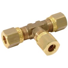 WADE 6mm Equal Tee Brass Compression fitting CX-6-92A3